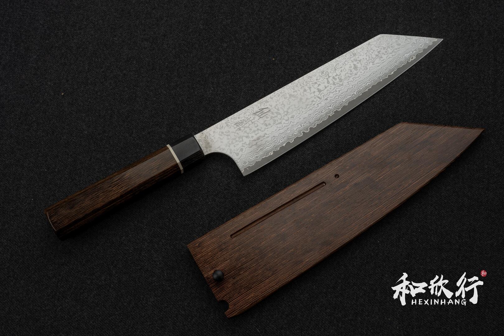 SUNCRAFT 仙藏SENZO VG-10大馬士革劍型牛刀200mm BD - 09